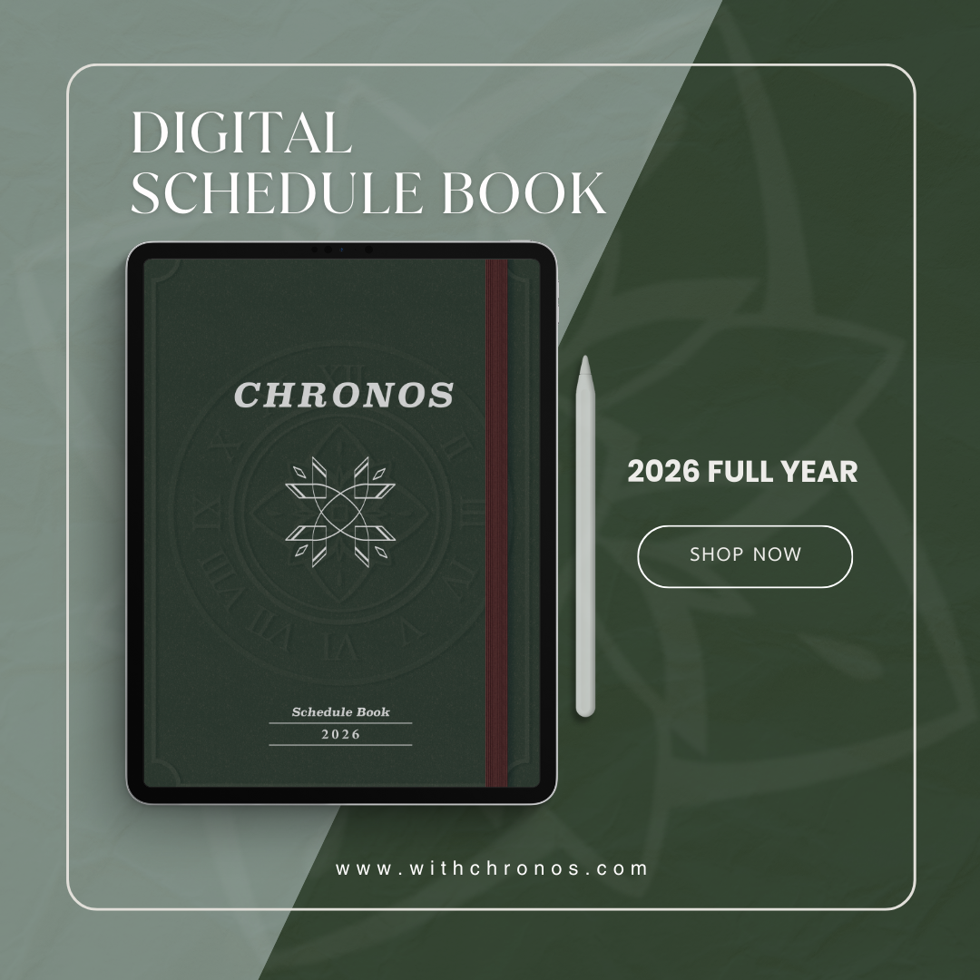 2026 Digital Schedule Book - Forest